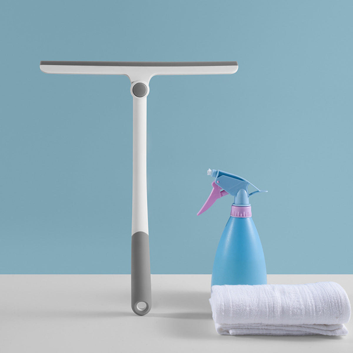 360° Pivoting Window & Shower Squeegee, 46 cm - image 1