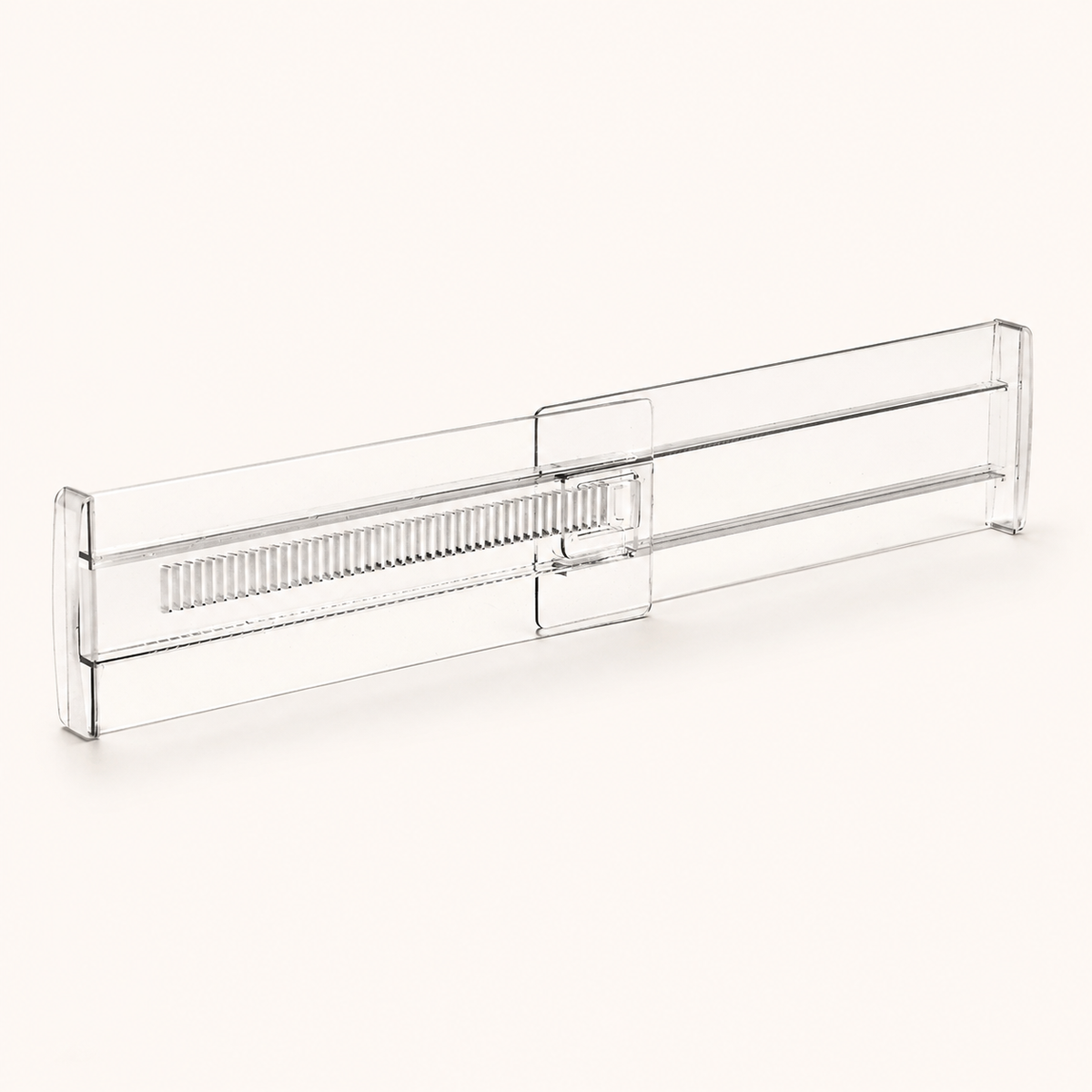 Expandable Clear Drawer Divider, 28.5–50.5 cm - image 1