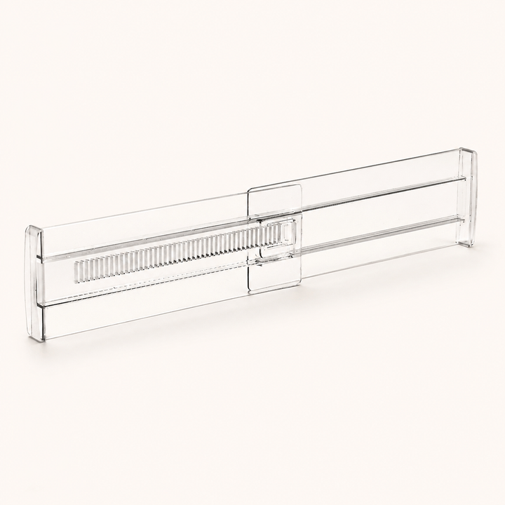 Expandable Clear Drawer Divider, 28.5–50.5 cm - image 1