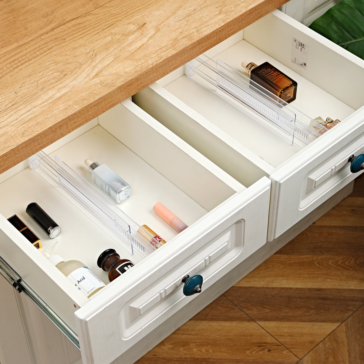 Expandable Clear Drawer Divider, 28.5–50.5 cm - image 2