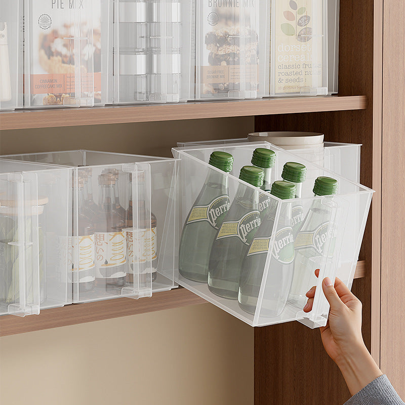 Handled High-Cabinet Storage Bin - image 3