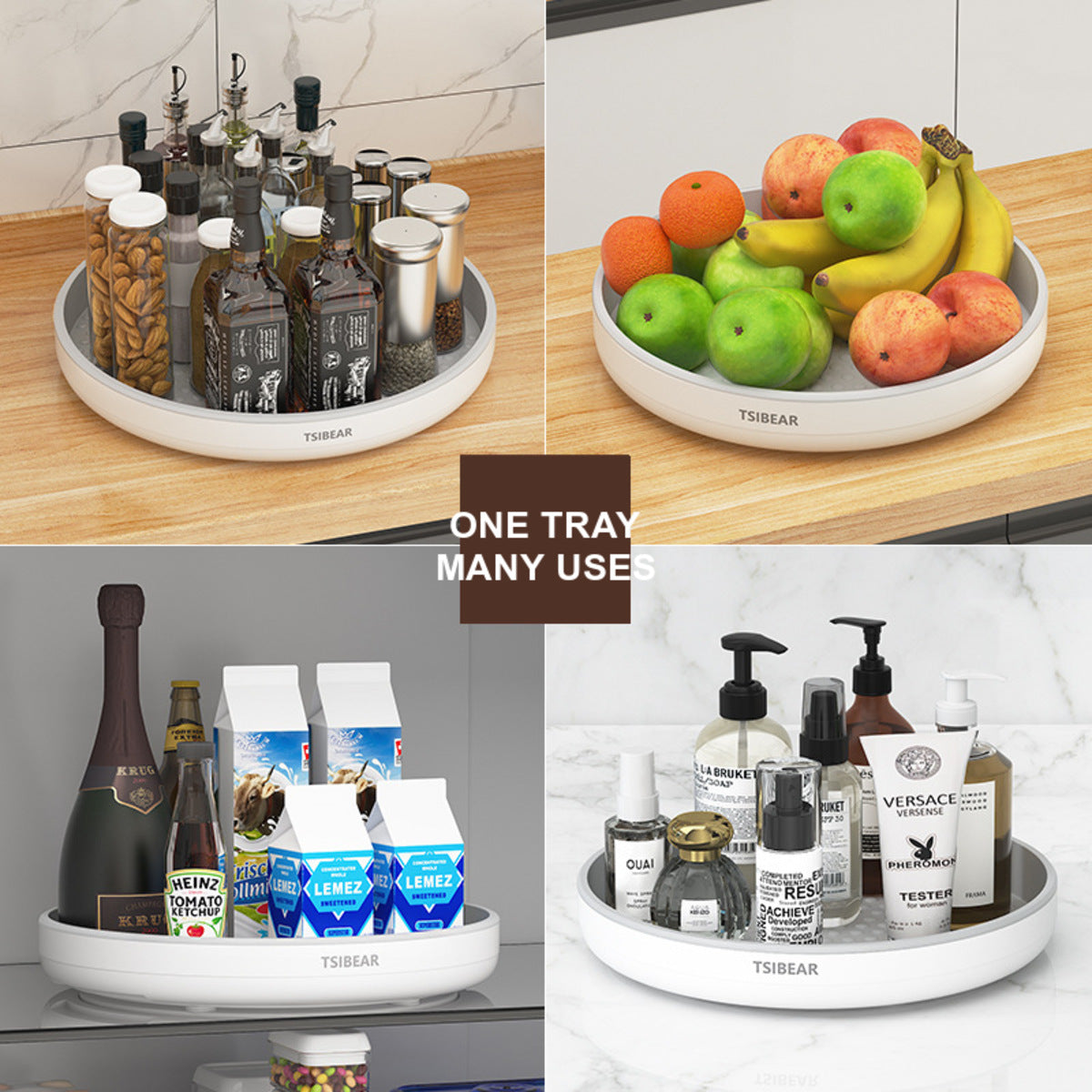 360° Rotating Organizer Tray, 25–30 cm - image 4