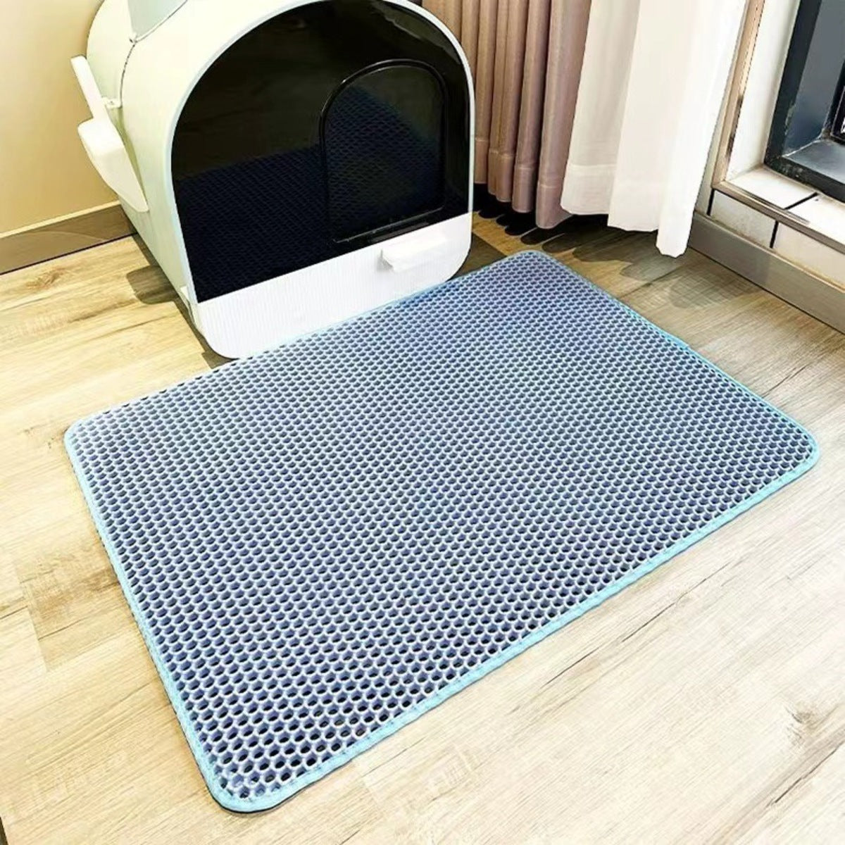 Double-Layer EVA Cat Litter Trapping Mat, 45 × 60 cm - image 5