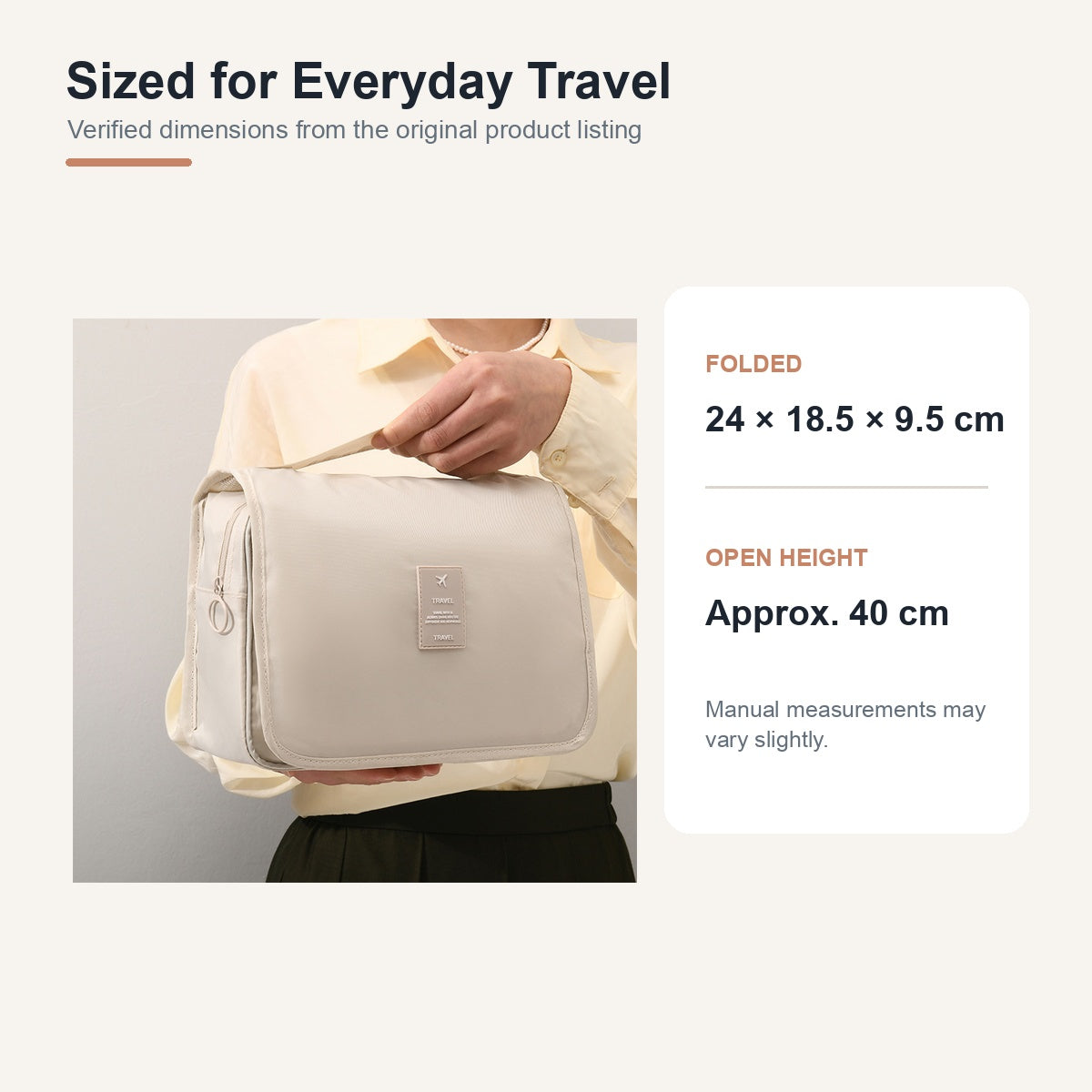 Fold-Out Hanging Toiletry Organizer Bag - image 6