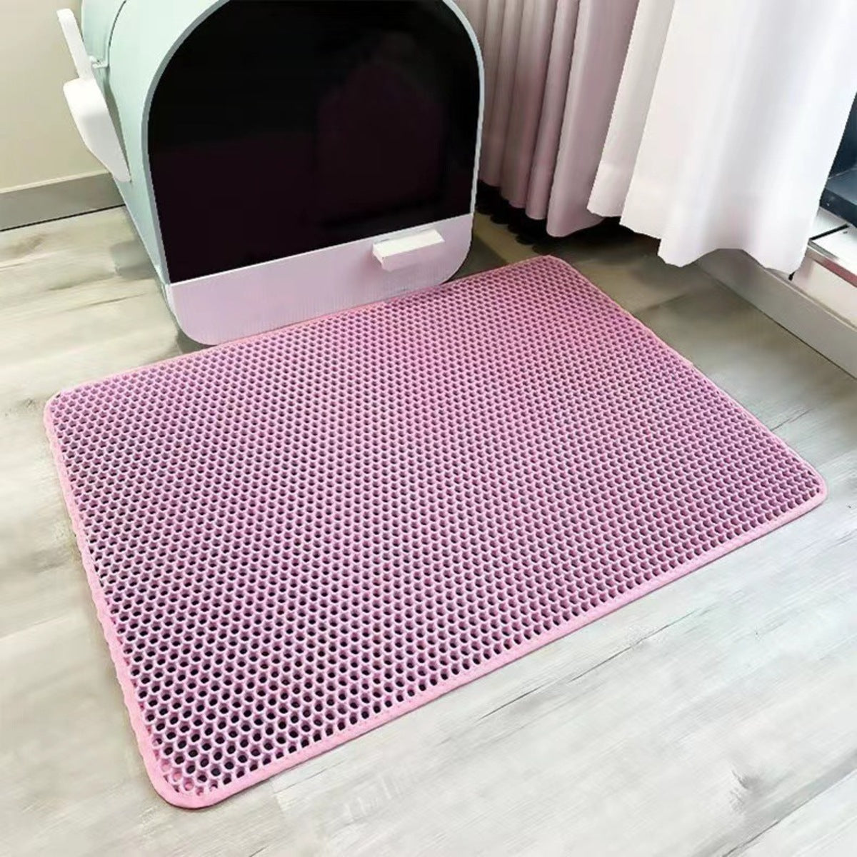 Double-Layer EVA Cat Litter Trapping Mat, 45 × 60 cm - image 6