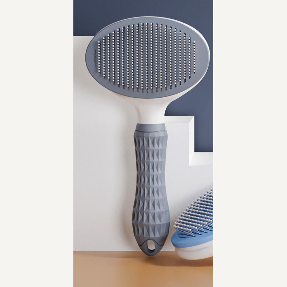 One-Click Self-Cleaning Pet Brush, 19 cm - image 7