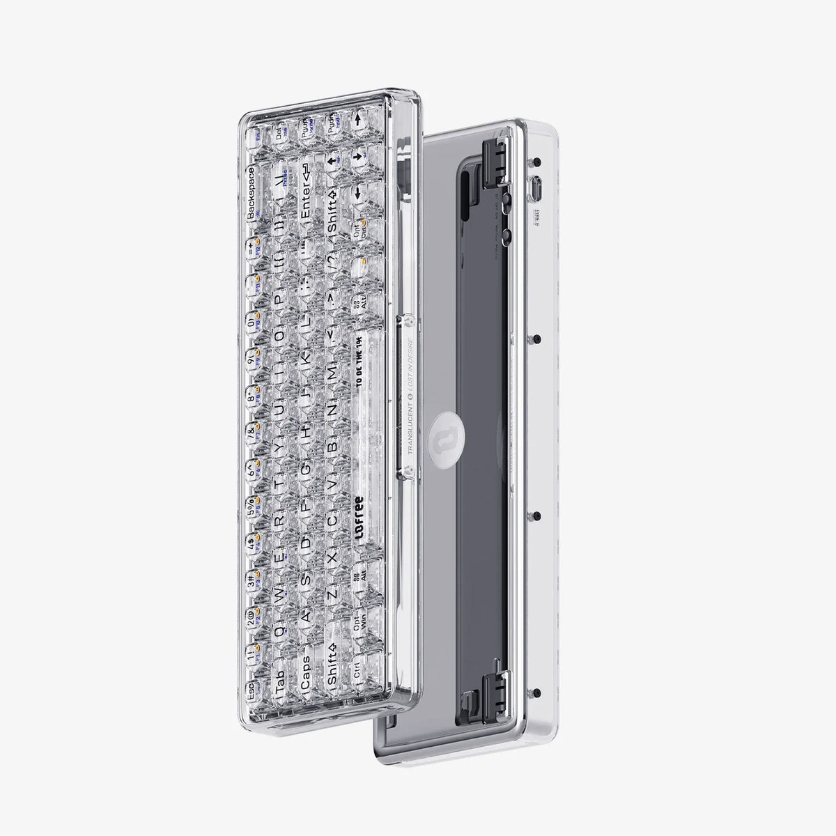 LOFREE 1% Transparent Mechanical Keyboard - image 4