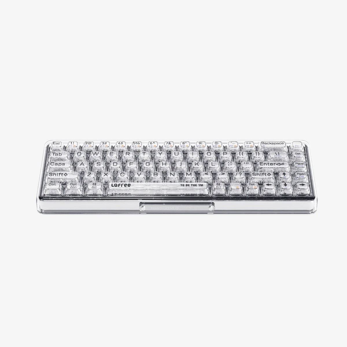 LOFREE 1% Transparent Mechanical Keyboard - image 2
