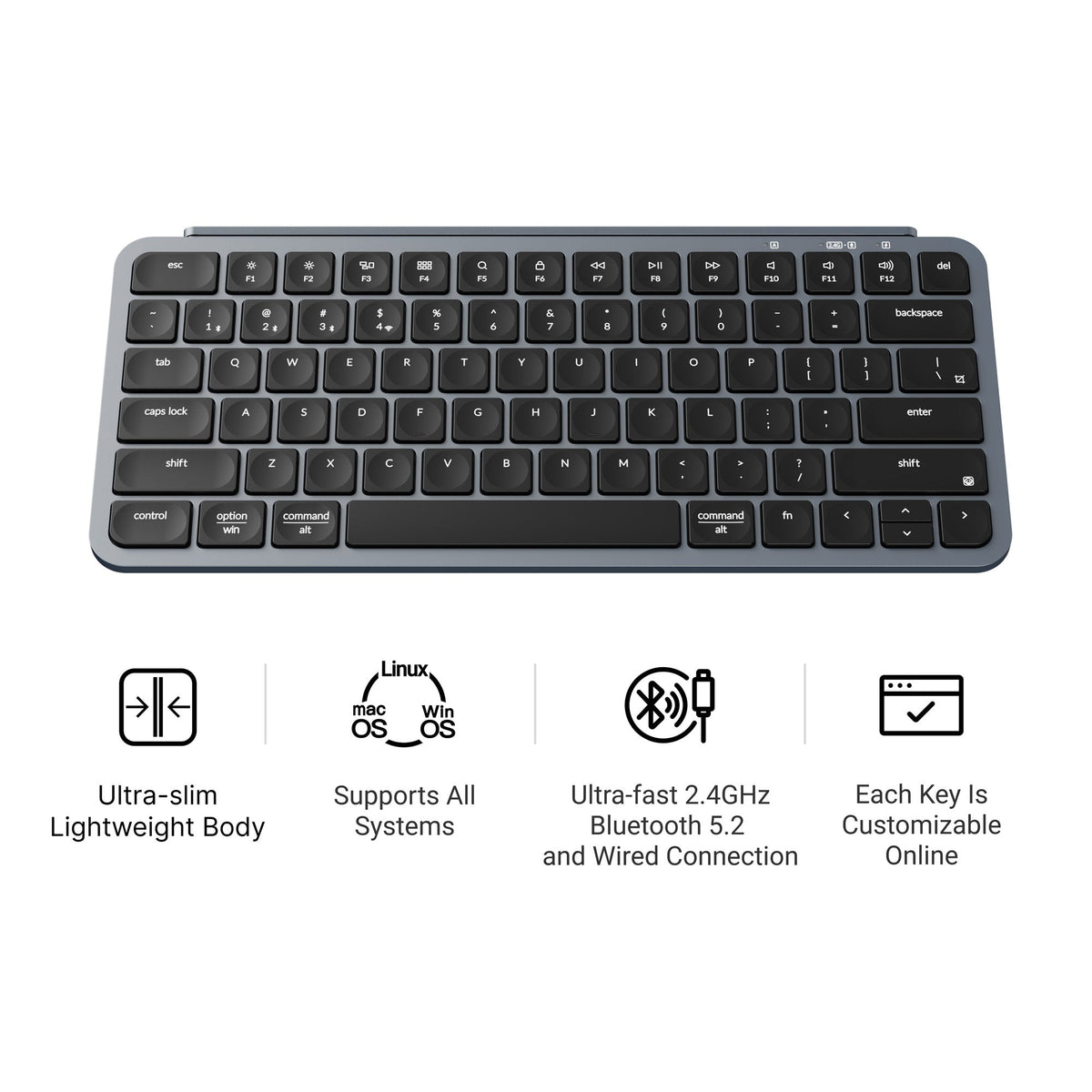 Keychron B1 Pro Ultra-Slim Wireless Keyboard - image 5