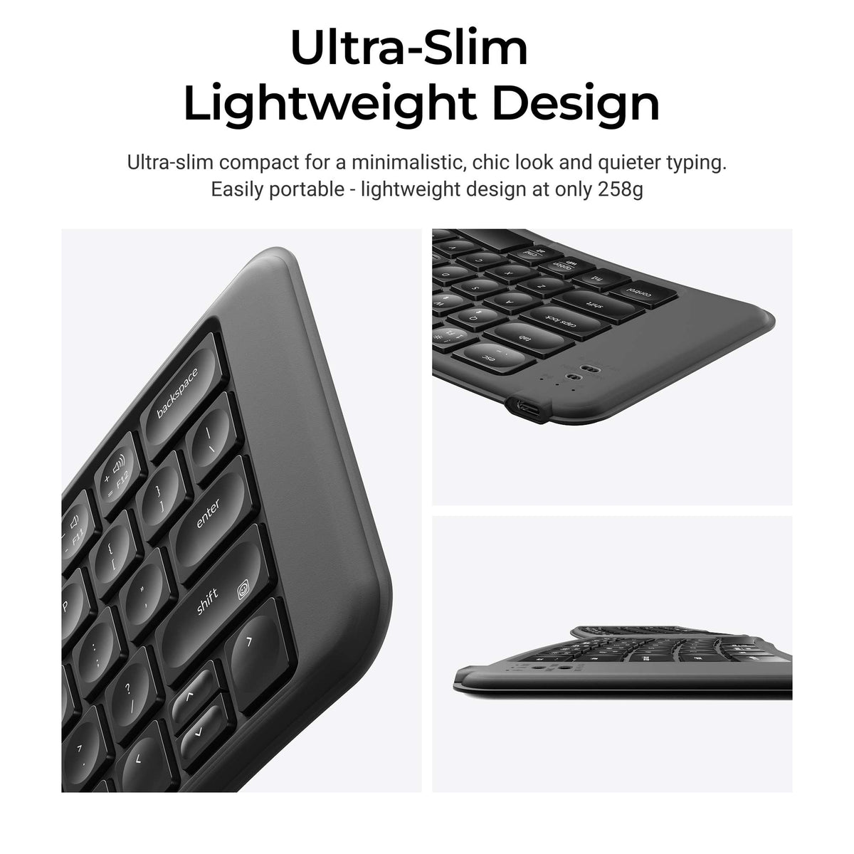 Keychron B11 Pro Ultra-Slim Wireless Foldable Keyboard - image 6