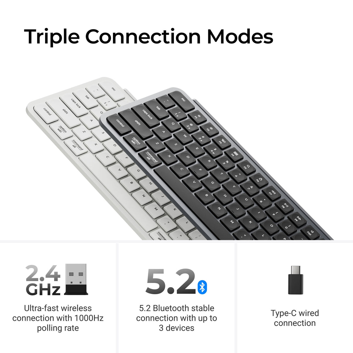Keychron B2 Pro Ultra-Slim Wireless Keyboard - image 5