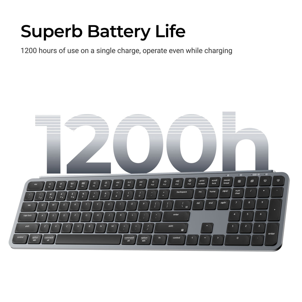 Keychron B6 Pro Ultra-Slim Wireless Keyboard - image 5