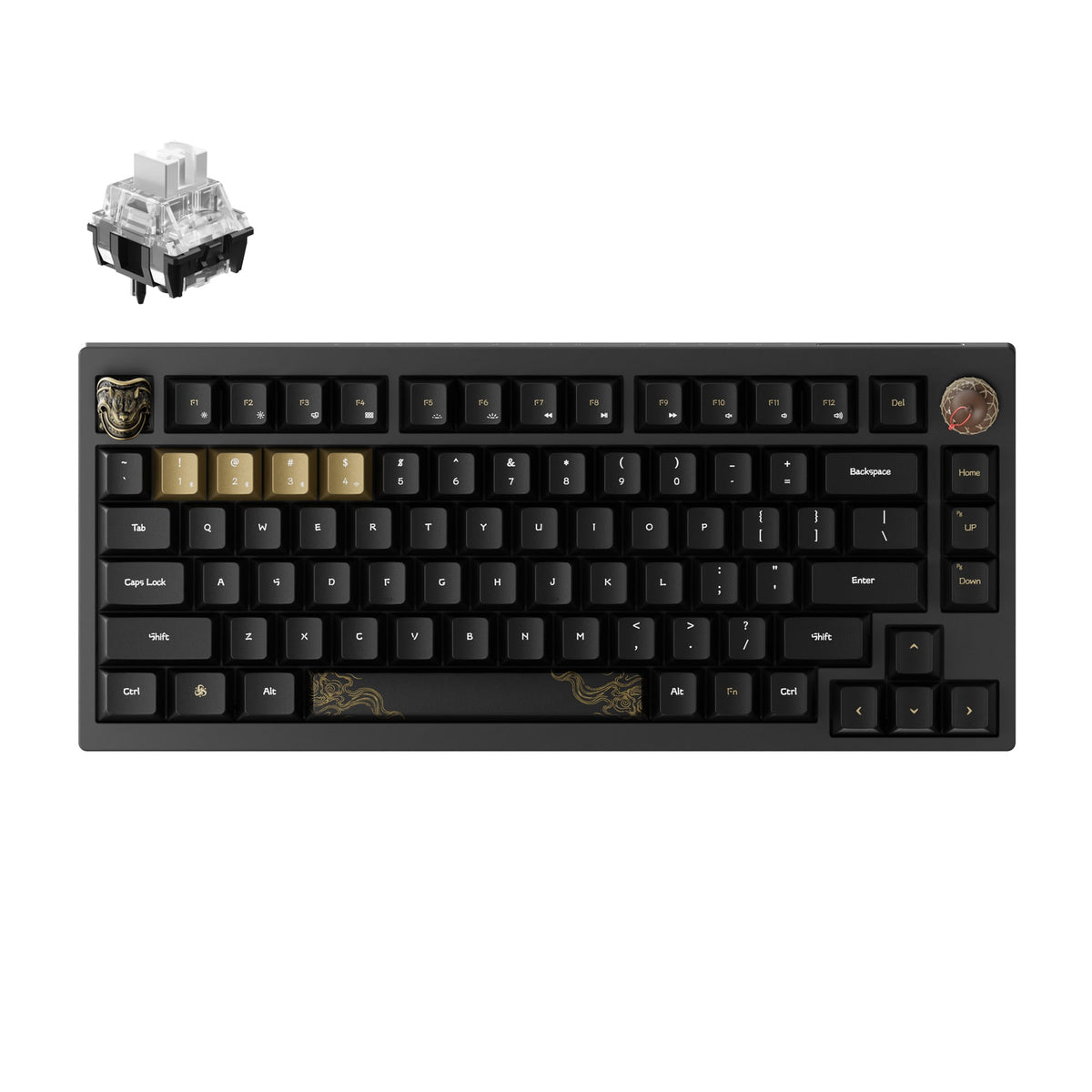 Keychron Black Myth Wukong Wireless Mechanical Keyboard - image 1