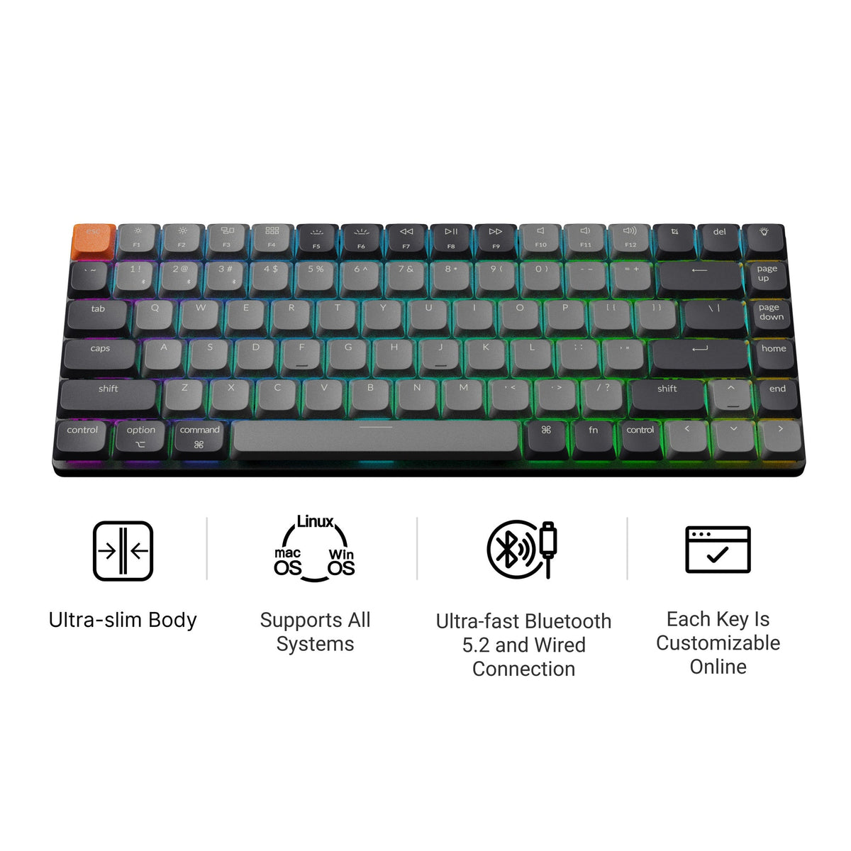 Keychron K3 QMK Wireless Mechanical Keyboard (Version 3) - image 2