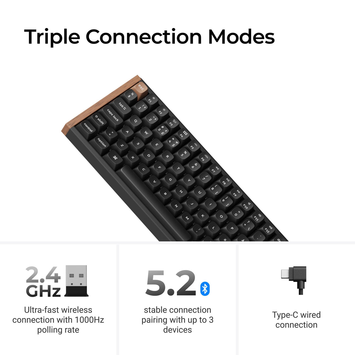 Keychron K4 HE Wireless Magnetic Switch Custom Keyboard ISO Layout Collection - image 5
