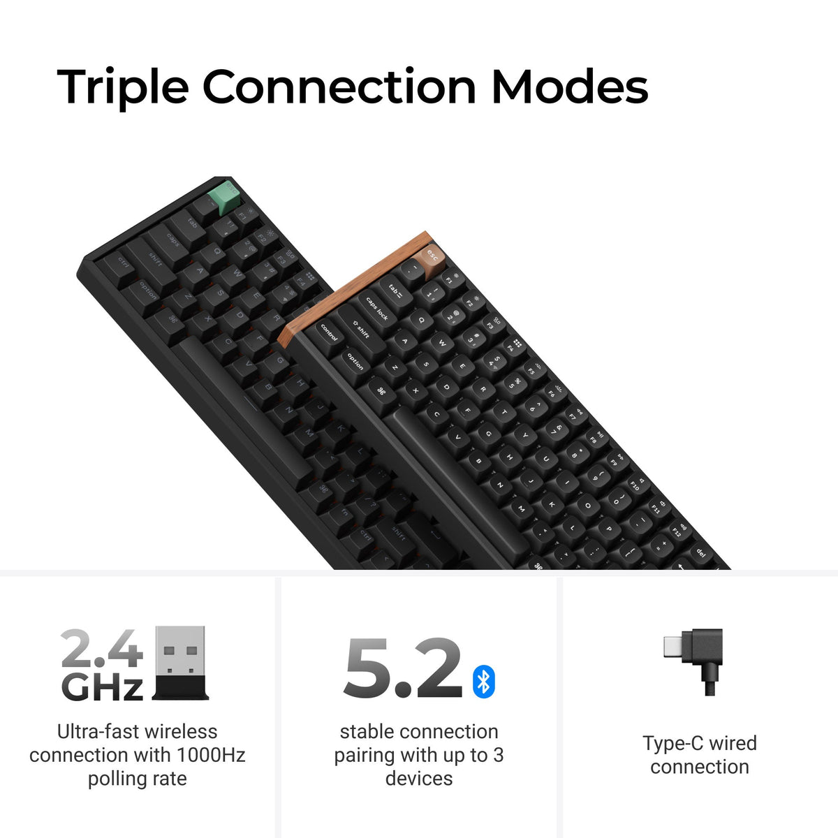 Keychron K6 HE Wireless Magnetic Switch Keyboard - image 6
