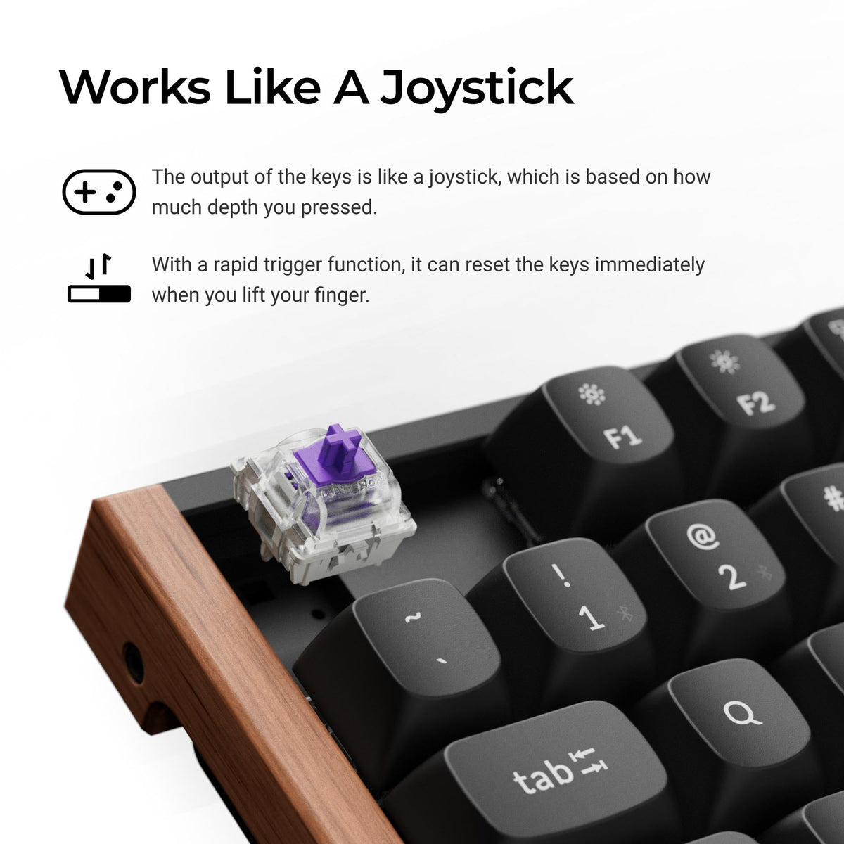 Keychron K8 HE Wireless Magnetic Switch Custom Keyboard - image 6