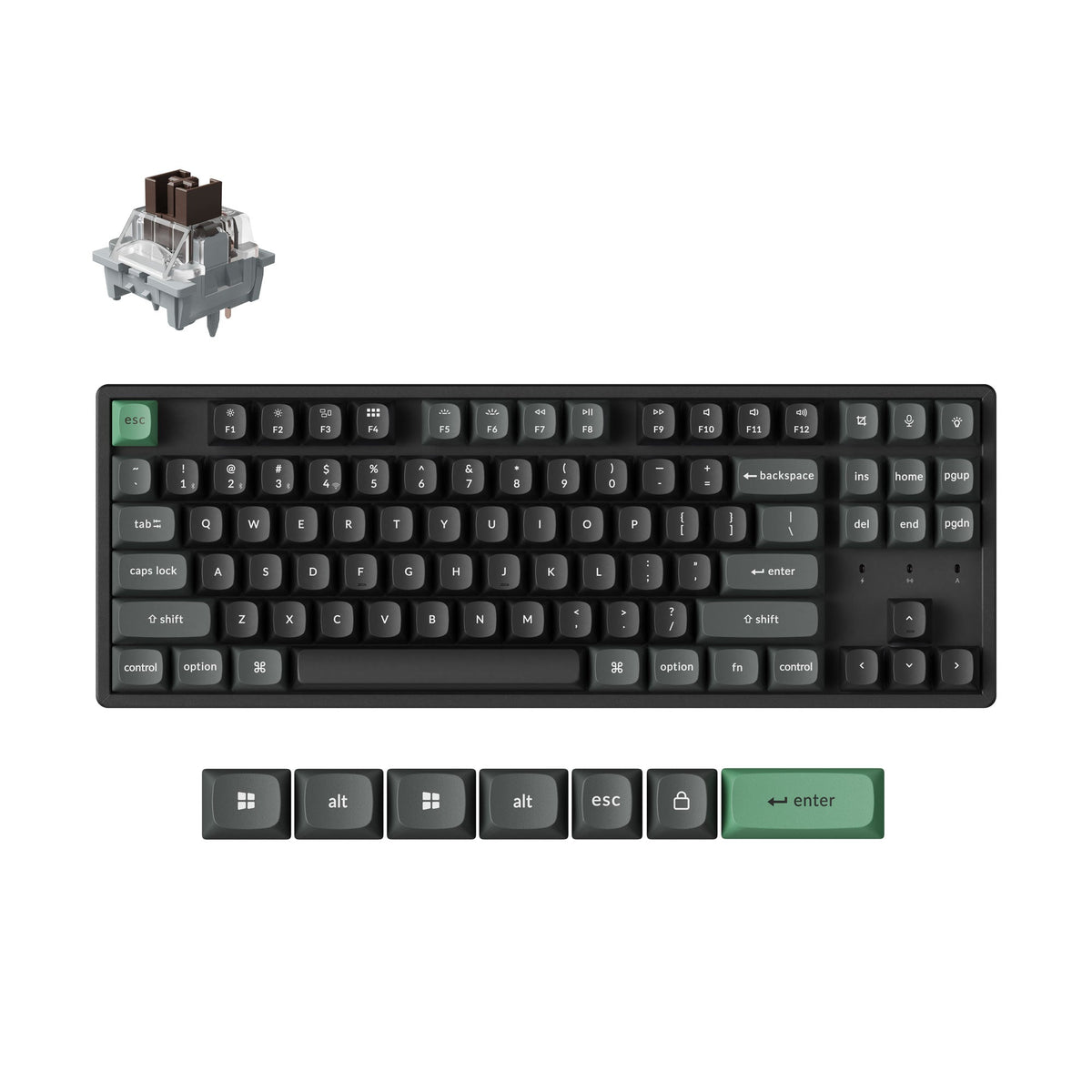 Keychron K8 Ultra 8K Wireless Custom Mechanical Keyboard - image 2