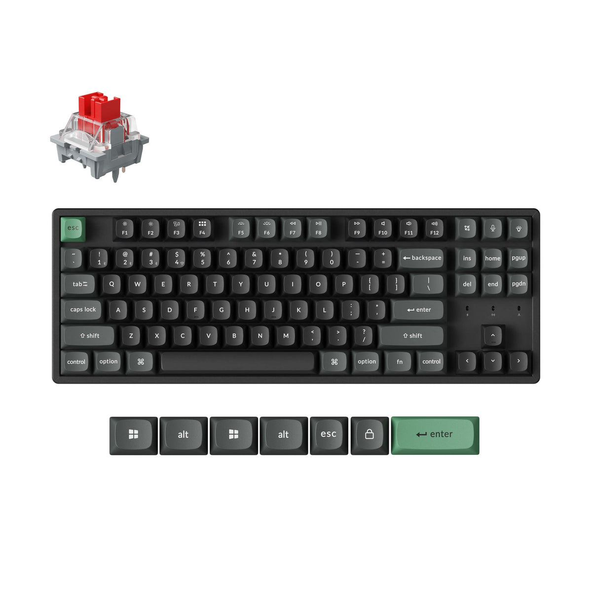 Keychron K8 Ultra 8K Wireless Custom Mechanical Keyboard - image 1
