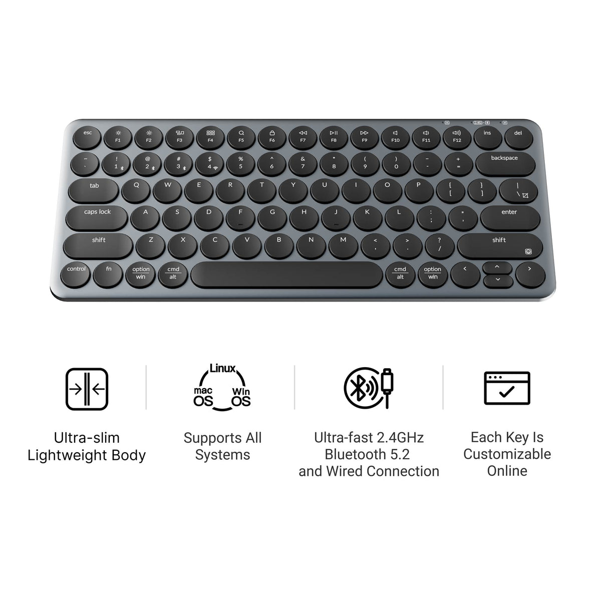 Keychron B3 Pro Ultra-Slim Wireless Keyboard - image 3