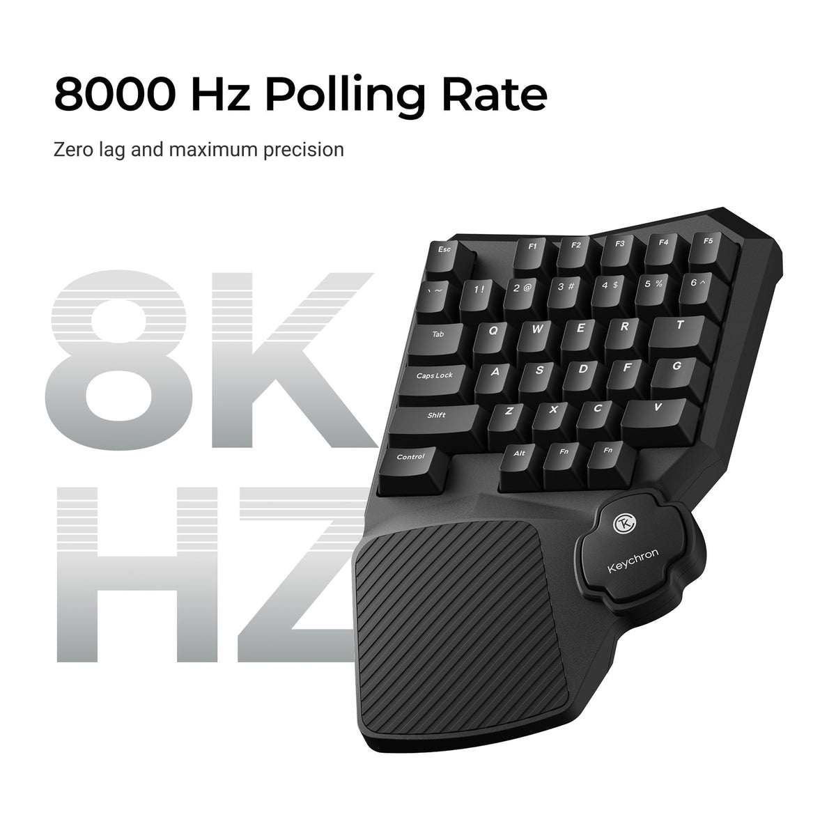Keychron C0 HE One Handed Magnetic Switch Gaming Keyboard - image 5