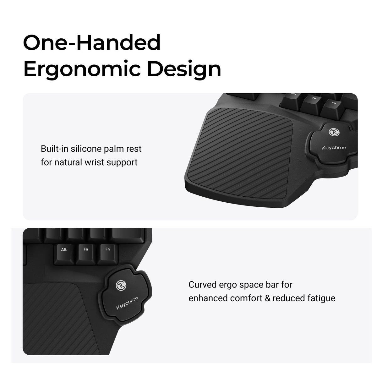 Keychron C0 HE One Handed Magnetic Switch Gaming Keyboard - image 6