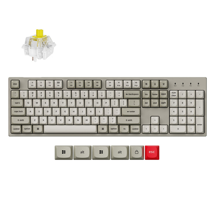 Keychron C2 Pro 8K QMK Wired Custom Mechanical Keyboard - image 1
