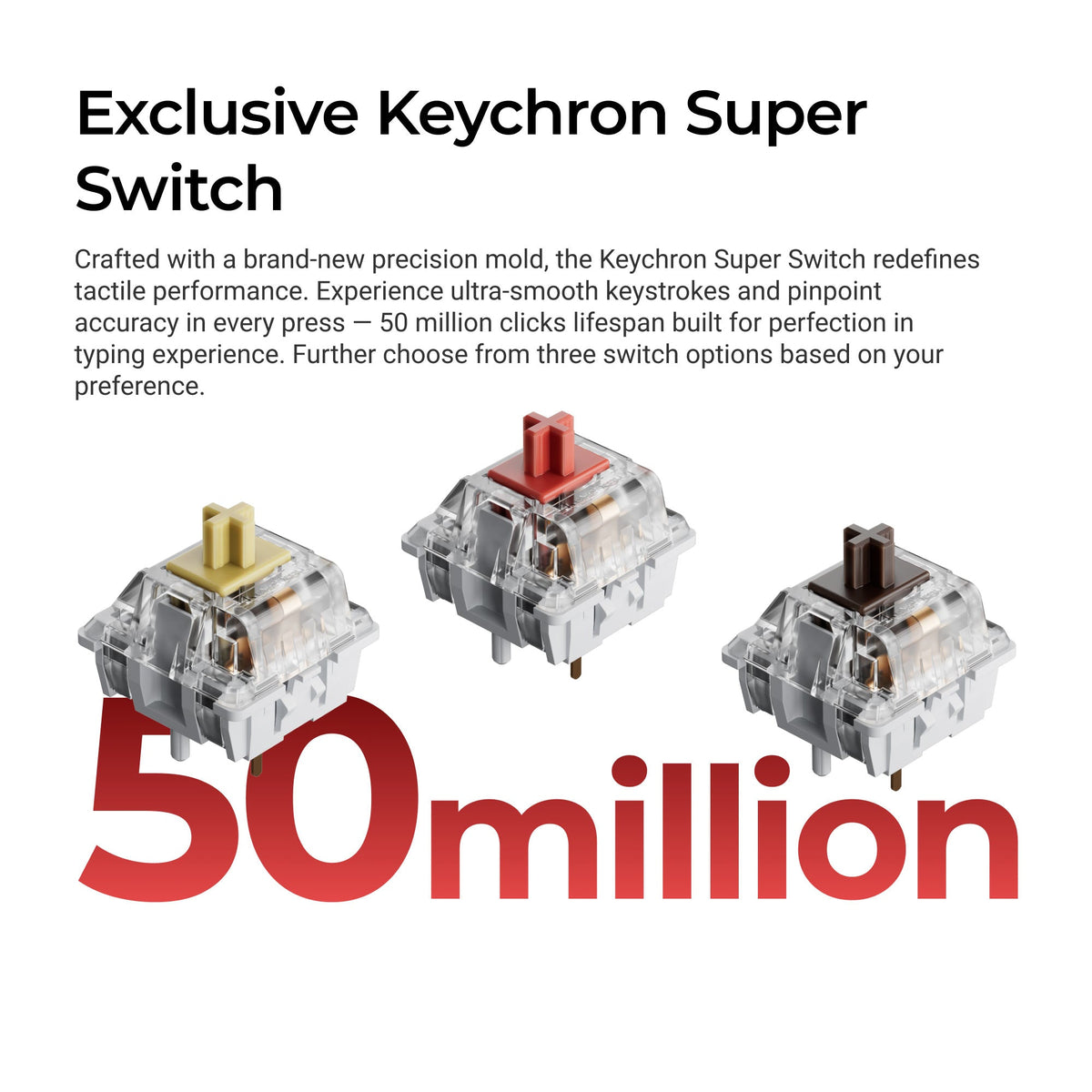Keychron C3 Pro 8K QMK Wired Custom Mechanical Keyboard - image 5