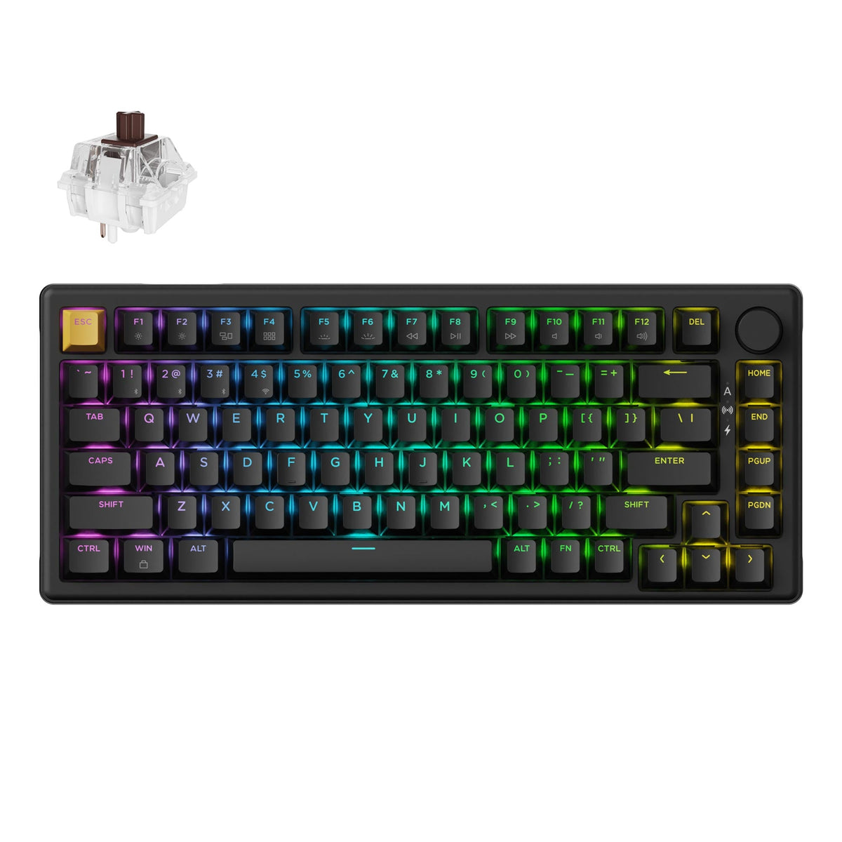 Keychron J2 QMK Wireless Mechanical Keyboard - image 1