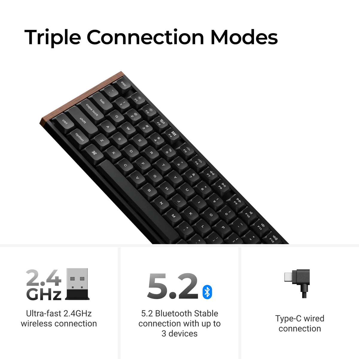 Keychron K1 Ultra 8K Wireless Custom Mechanical Keyboard - image 6