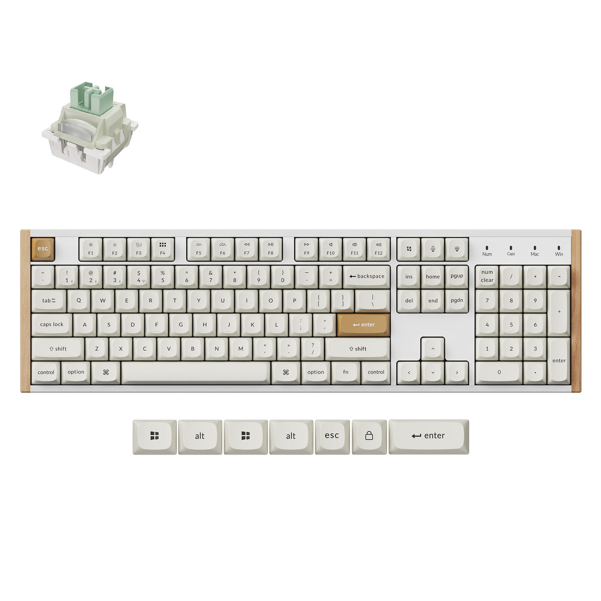 Keychron K10 HE Wireless Magnetic Switch Custom Keyboard - image 4