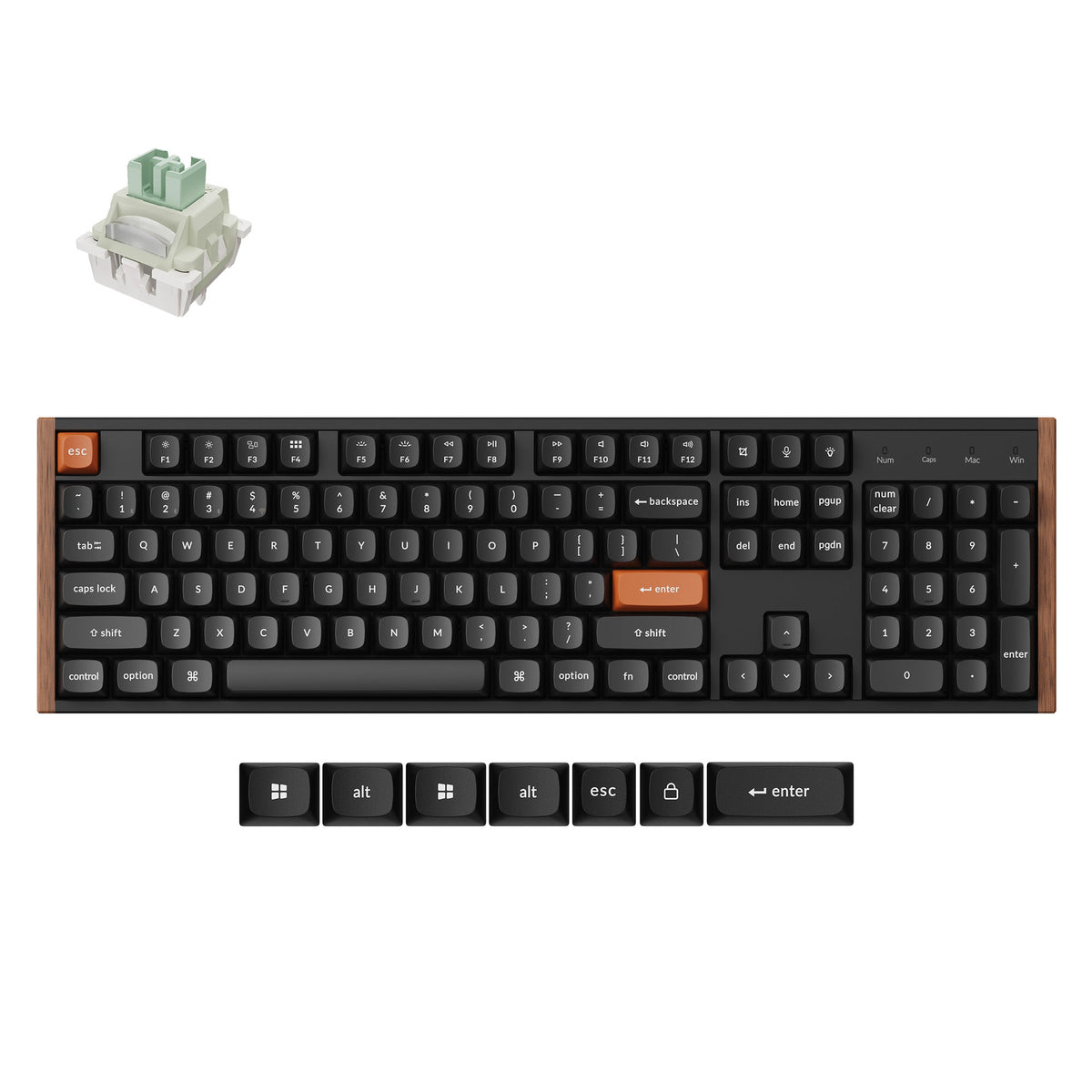 Keychron K10 HE Wireless Magnetic Switch Custom Keyboard - image 2