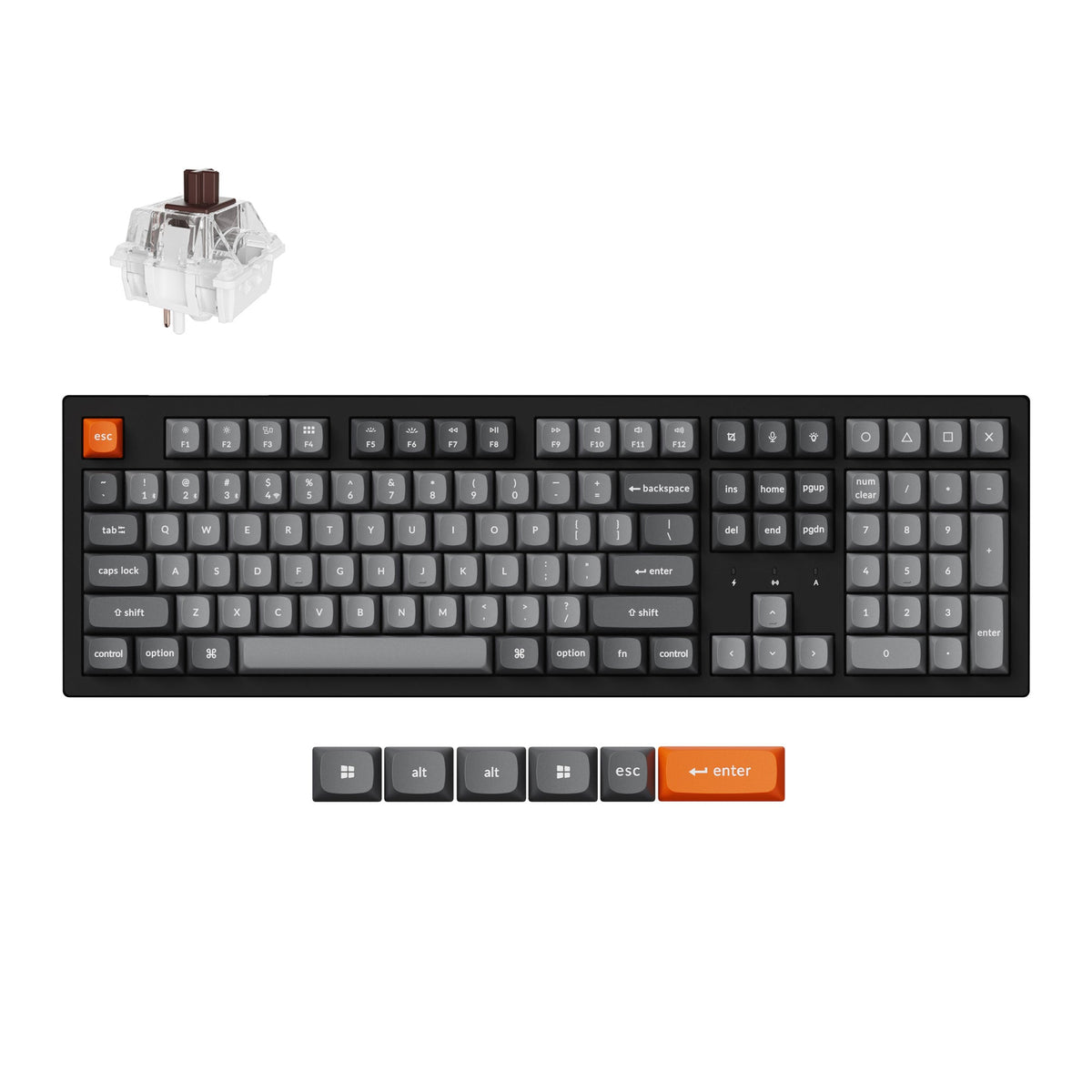 Keychron K10 Max QMK Wireless Mechanical Keyboard - image 1
