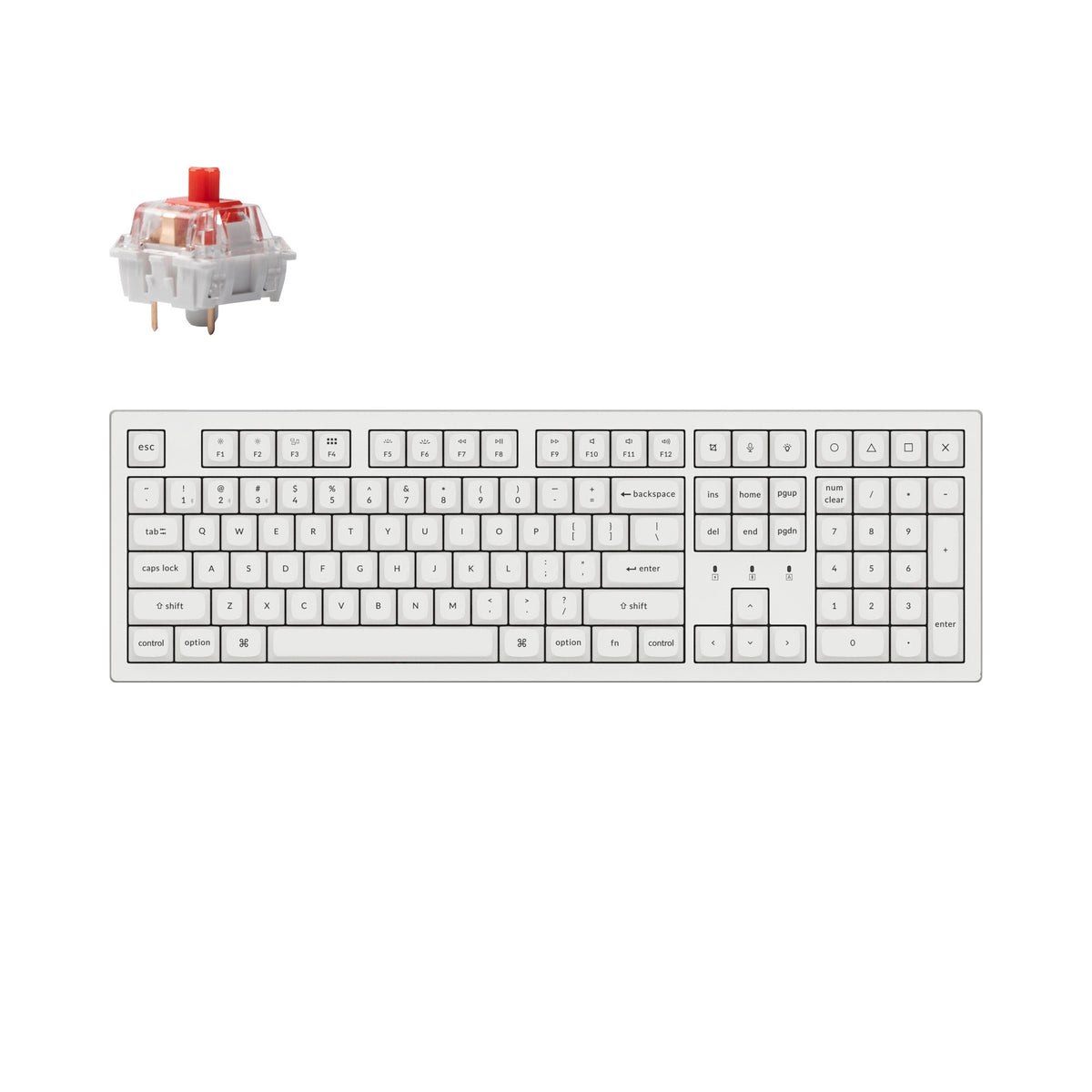 Keychron K10 Pro QMK/VIA Wireless Mechanical Keyboard - image 6