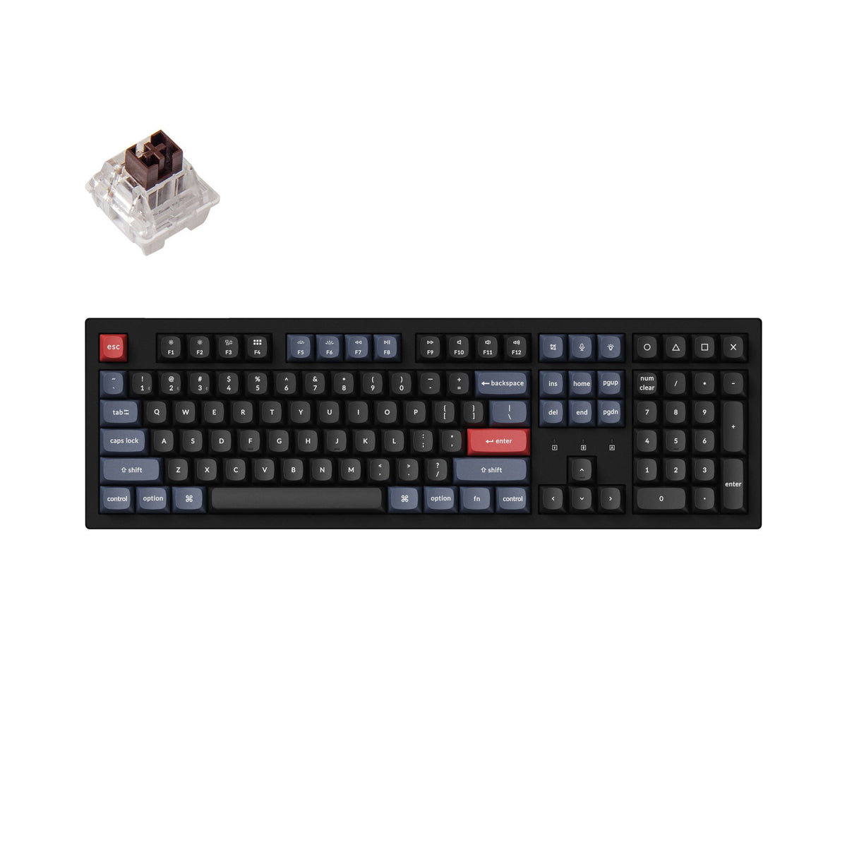 Keychron K10 Pro QMK/VIA Wireless Mechanical Keyboard - image 3