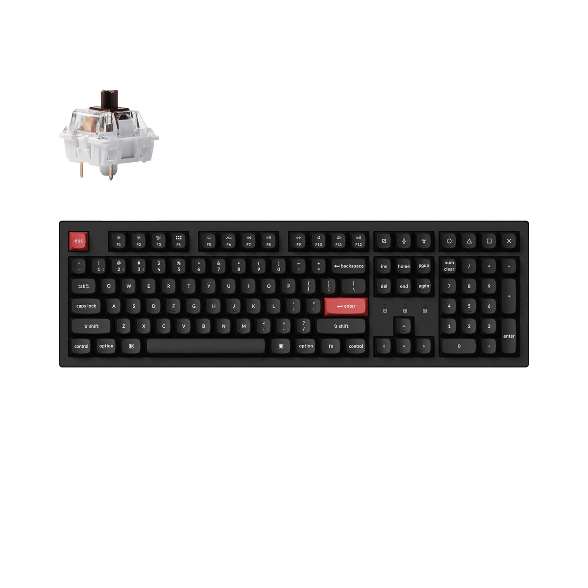 Keychron K10 Pro QMK/VIA Wireless Mechanical Keyboard - image 1