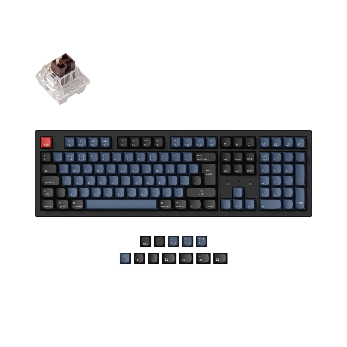 Keychron K10 Pro QMK/VIA Wireless Mechanical Keyboard ISO Layout Collection - image 2