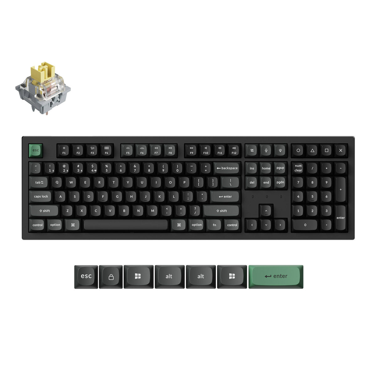 Keychron K10 Ultra 8K Wireless Custom Mechanical Keyboard - image 3