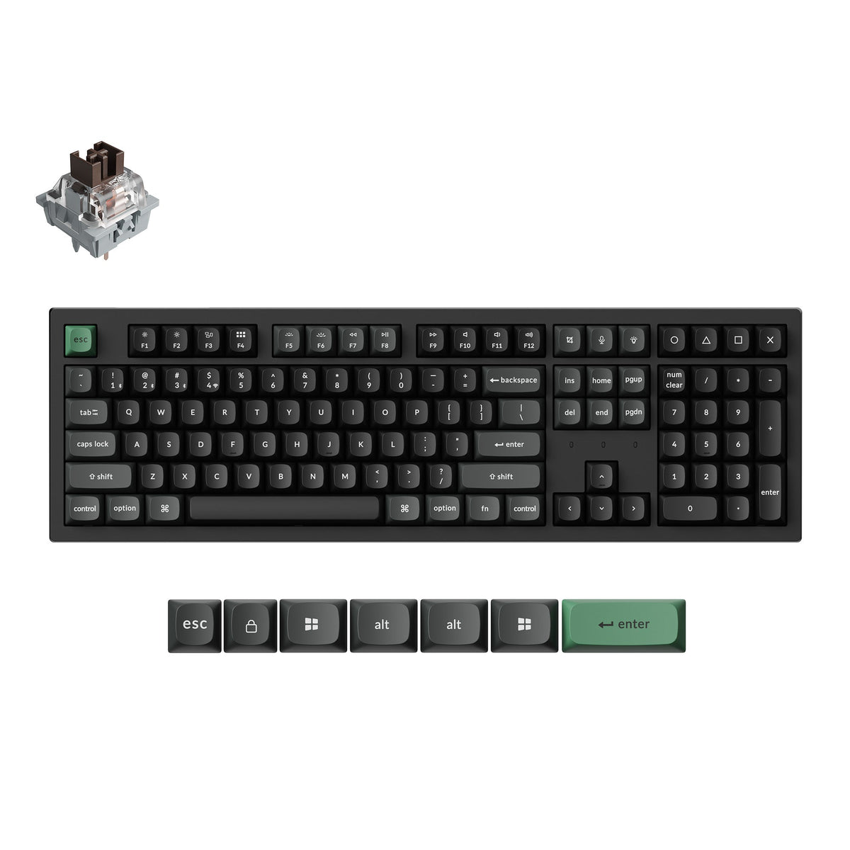 Keychron K10 Ultra 8K Wireless Custom Mechanical Keyboard - image 2