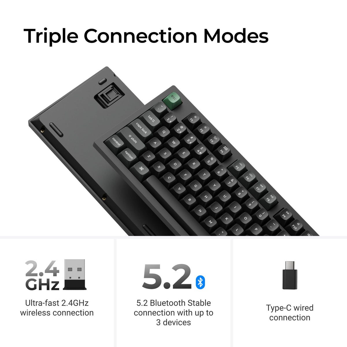 Keychron K10 Ultra 8K Wireless Custom Mechanical Keyboard - image 6