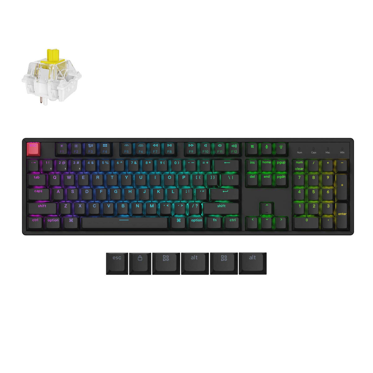 Keychron K10 QMK Wireless Mechanical Keyboard (Version 2) - image 4