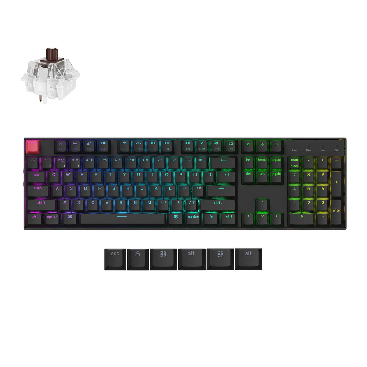 Keychron K10 QMK Wireless Mechanical Keyboard (Version 2) - image 3