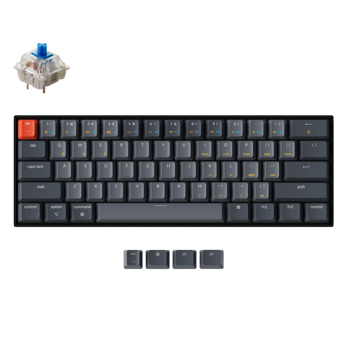 Keychron K12 Wireless Mechanical Keyboard - image 1