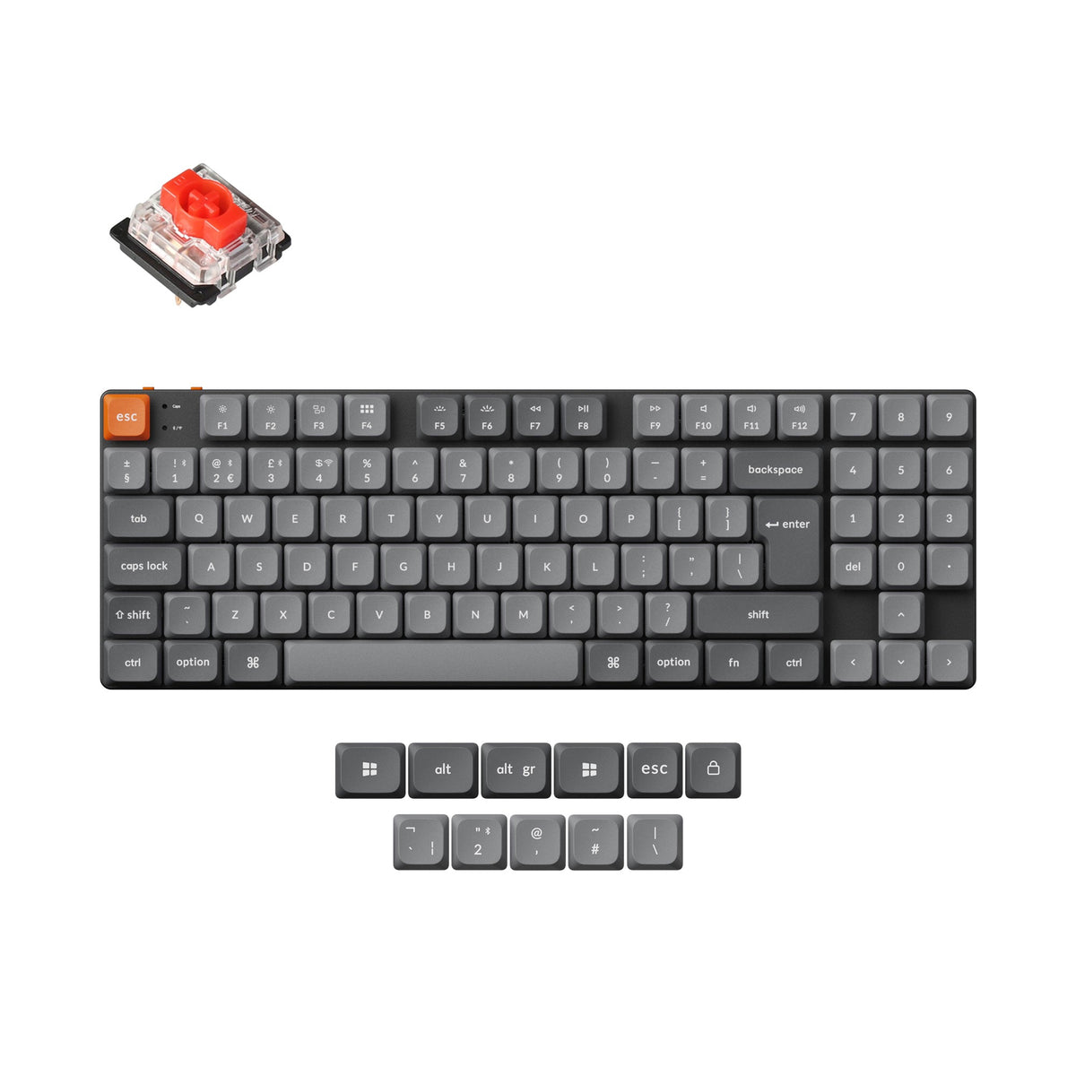 Keychron K13 Max QMK Wireless Custom Mechanical Keyboard ISO Layout Collection - image 2