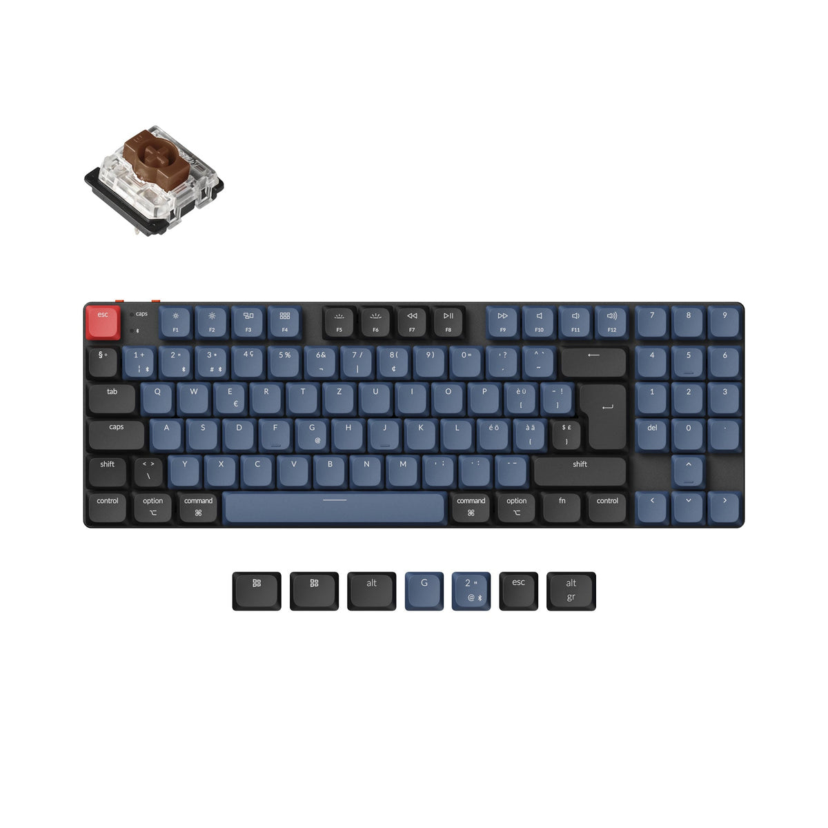 Keychron K13 Pro QMK/VIA Wireless Custom Mechanical Keyboard ISO Layout Collection - image 5