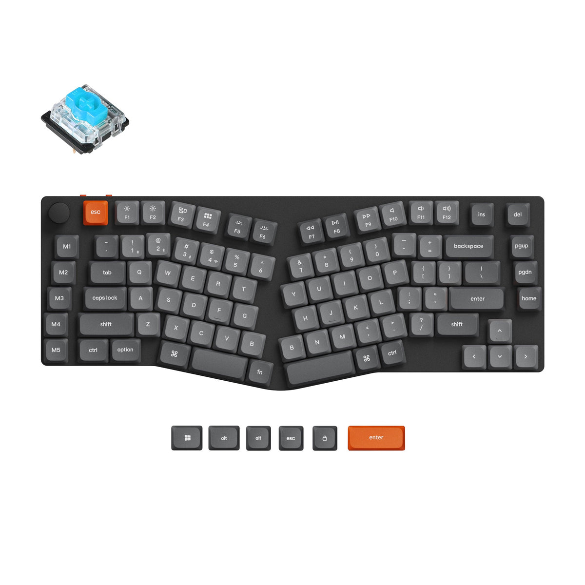 Keychron K15 Max (Alice Layout) QMK Wireless Custom Mechanical Keyboard - image 3