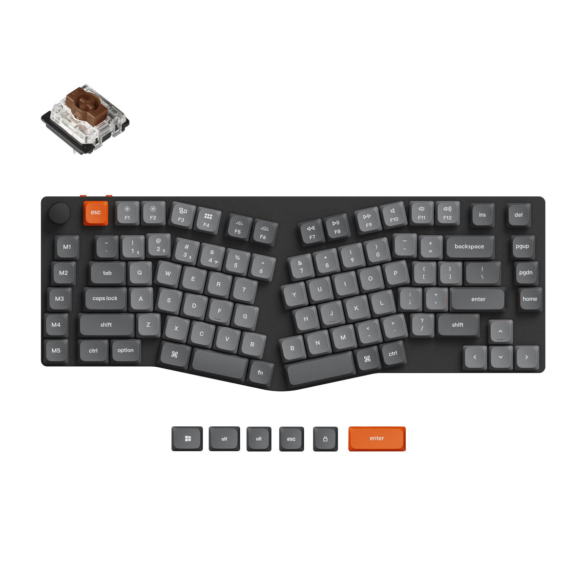Keychron K15 Max (Alice Layout) QMK Wireless Custom Mechanical Keyboard - image 2