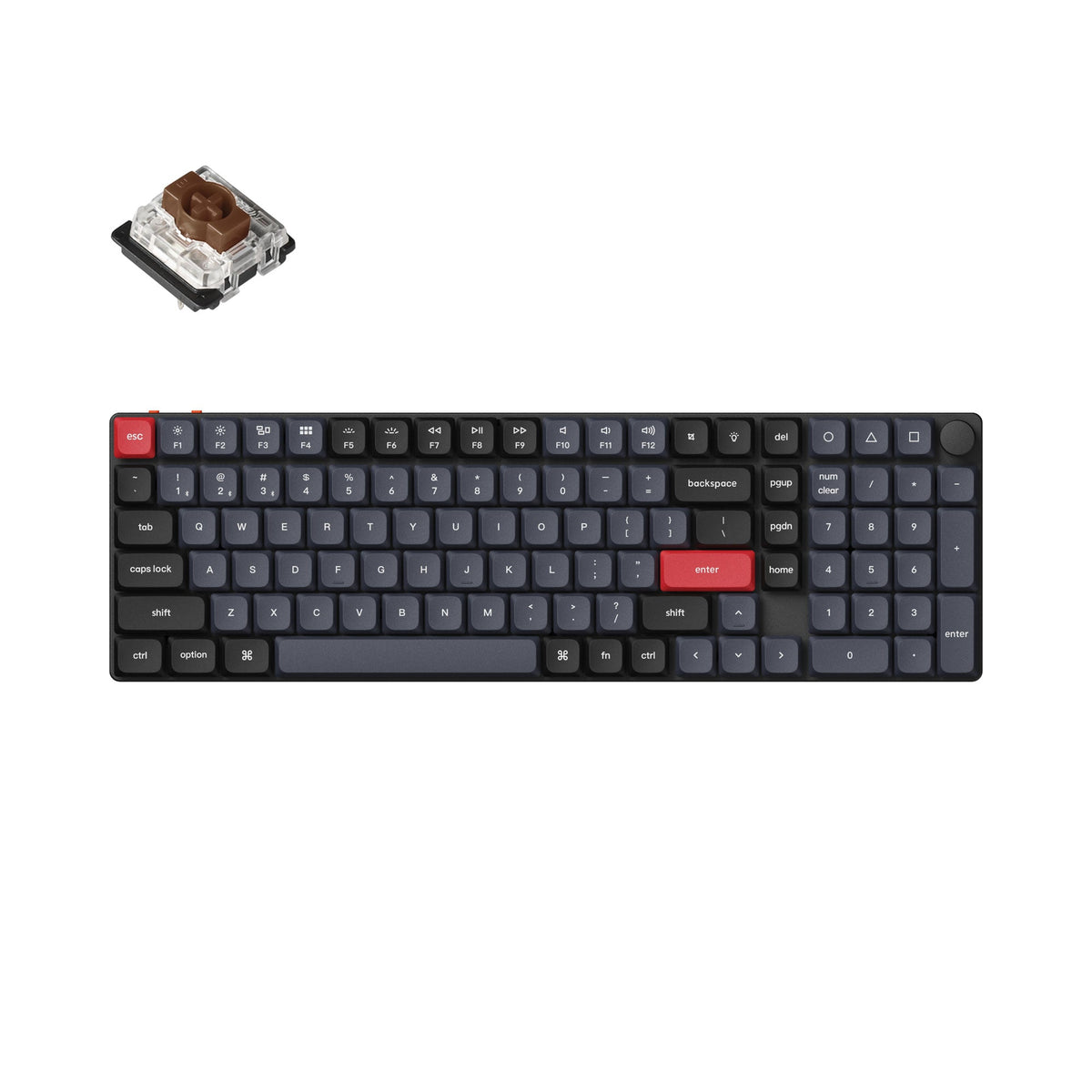 Keychron K17 Pro QMK/VIA Wireless Custom Mechanical Keyboard - image 1