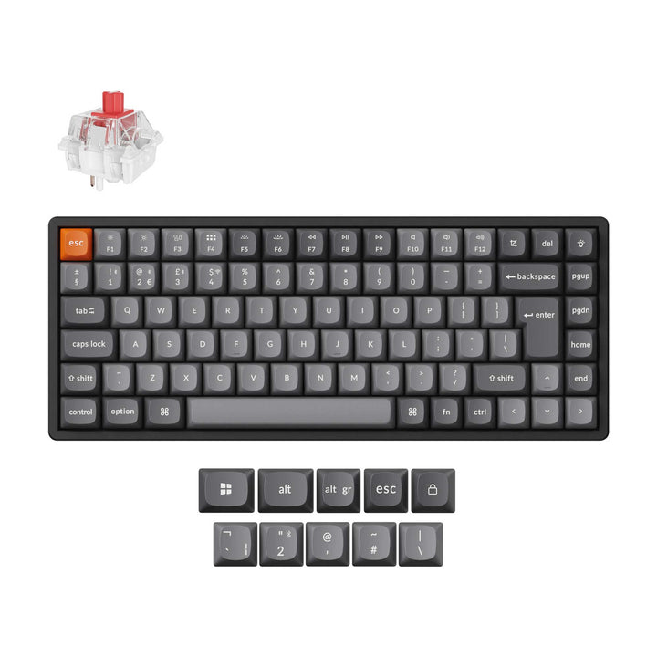 Keychron K2 Max QMK Wireless Mechanical Keyboard ISO Layout Collection - image 1