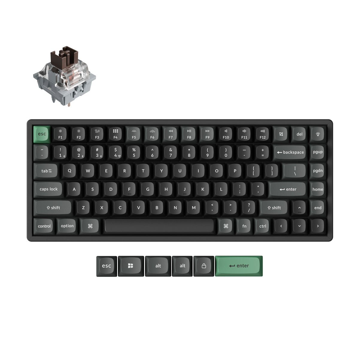 Keychron K2 Ultra 8K Wireless Custom Mechanical Keyboard - image 2